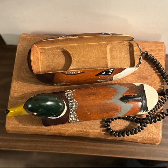 Vintage Wood Duck Phone ~ Jersey Shore Phone - Picture 7 of 7